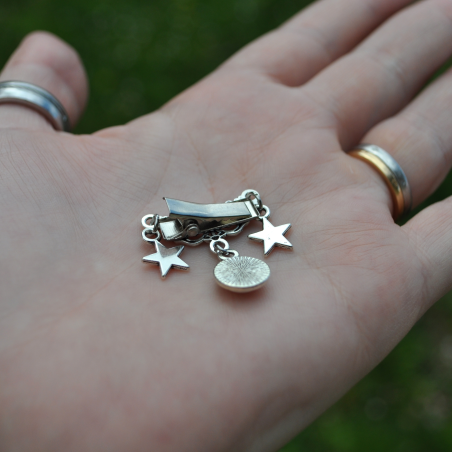 Barrette à cheveux ''Arae'' - Blanc