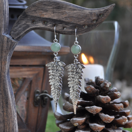 Earrings "Anahel" - Aventurine