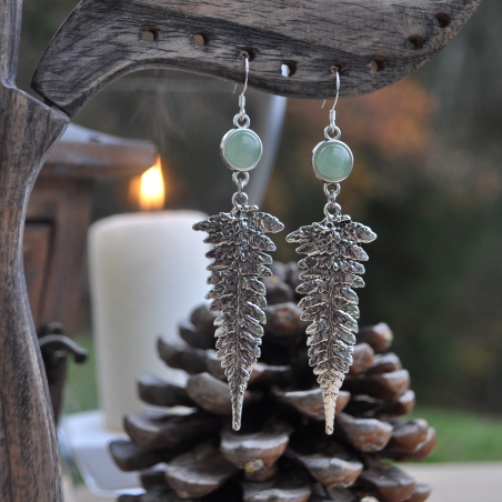 Earrings "Anahel" - Aventurine