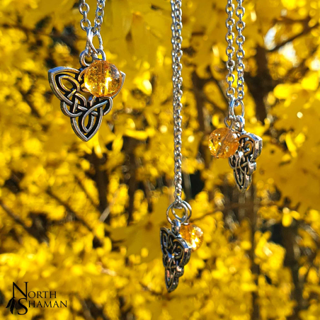 Collier "Belisama" - Citrine