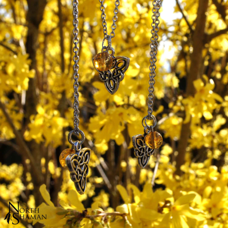 Collier "Belisama" - Citrine