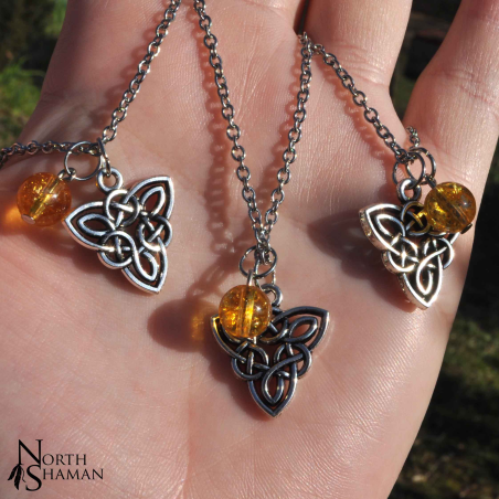 Collier "Belisama" - Citrine