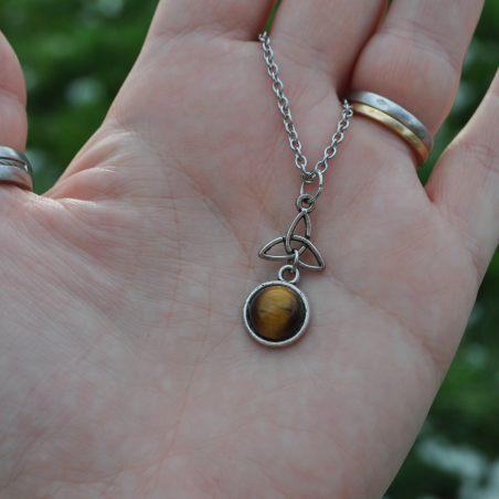 Collier "Fandorn" - Oeil de Tigre
