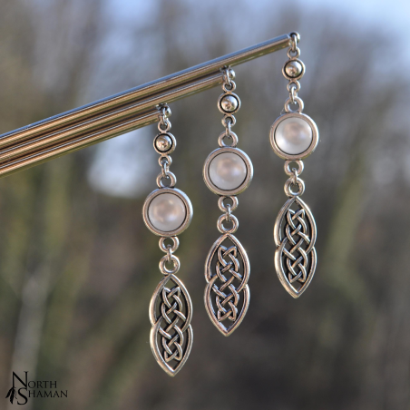 Pique à cheveux "Elf Ice " - Blanc