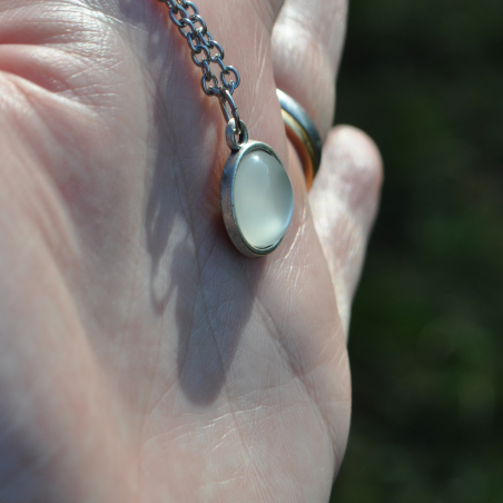 Collier "Hanae" - Blanc