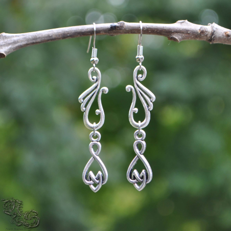 Earrings "Elven Symbol"