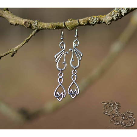 Earrings "Elven Symbol"