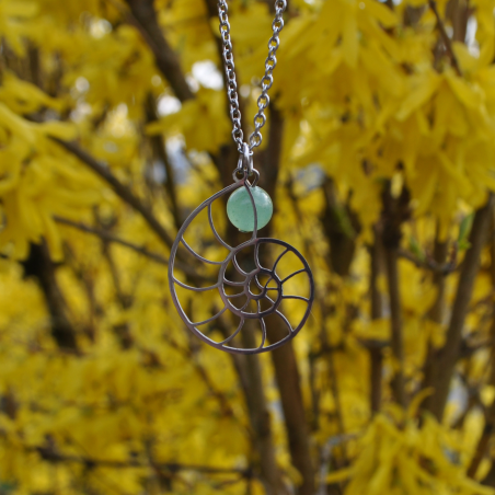 Collier "Haruna" - Aventurine