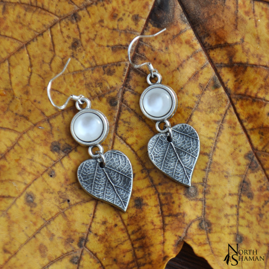 Boucles d'oreilles "Harkiel" - Blanc