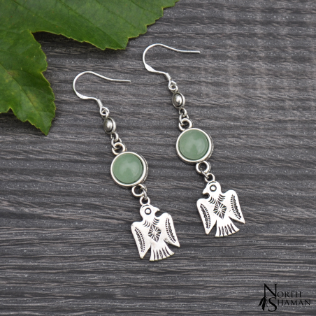 Earrings "Chayton" - Aventurine