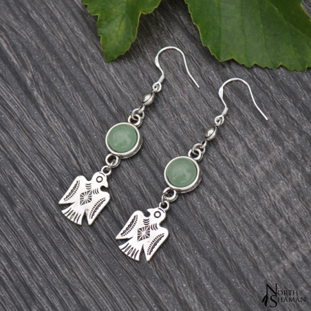 Earrings "Chayton" - Aventurine