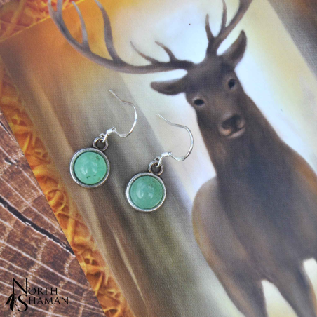 Boucles d'oreilles "Fairy Stone" - Aventurine