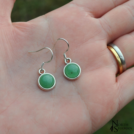 Boucles d'oreilles "Fairy Stone" - Aventurine