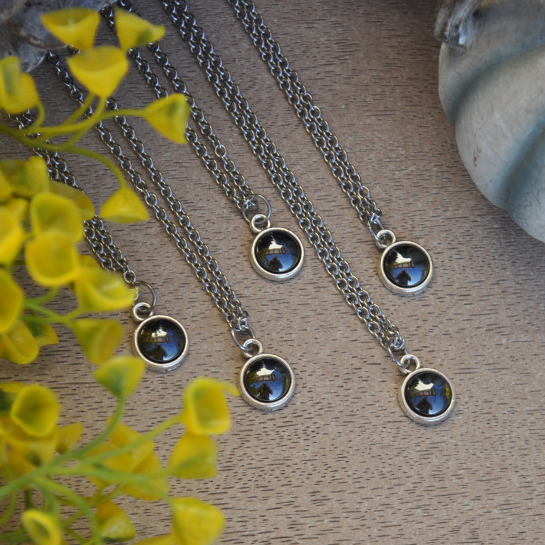 Necklace "Fairy Stone" - Hematite