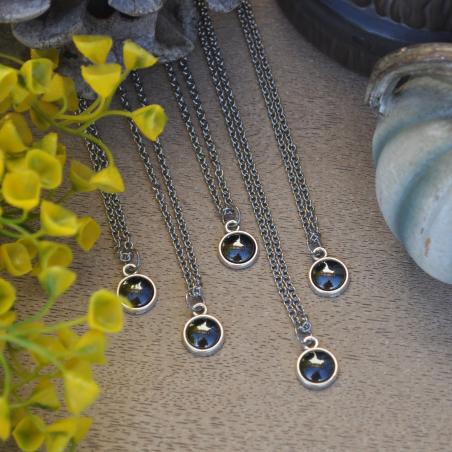 Necklace "Fairy Stone" - Hematite