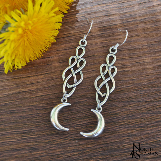 Earrings "Elven Moon"