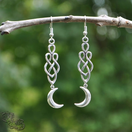 Earrings "Elven Moon"