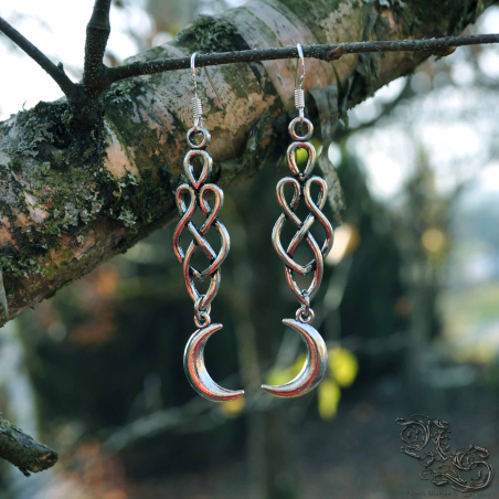 Earrings "Elven Moon"