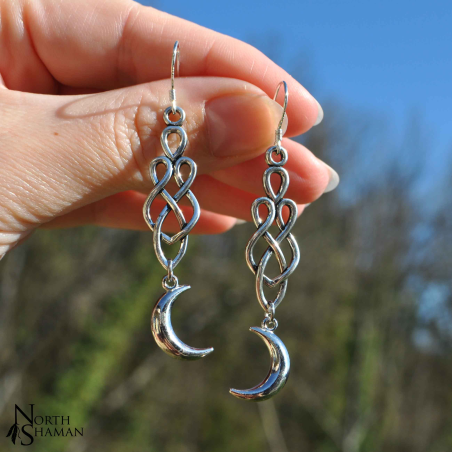 Earrings "Elven Moon"