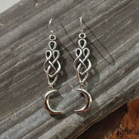 Earrings "Elven Moon"