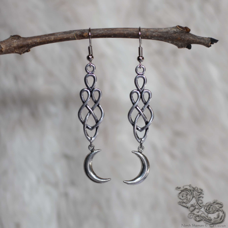 Earrings "Elven Moon"