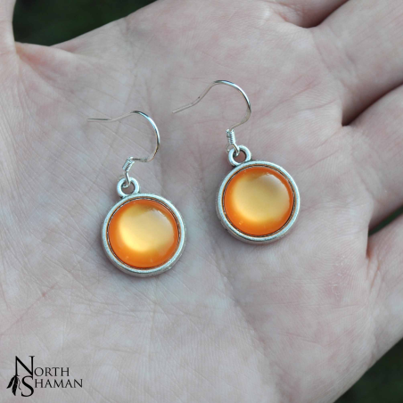 Earrings "Hanae" - Orange