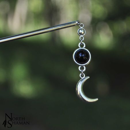 Hairstick "Luna" - Onyx