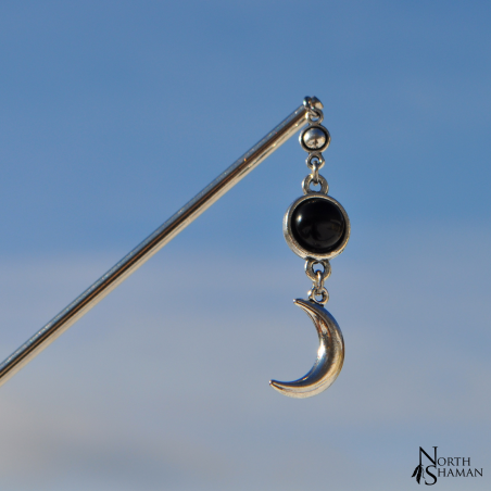 Hairstick "Luna" - Onyx