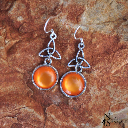 Earrings "Roana" - Orange