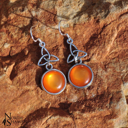 Earrings "Roana" - Orange