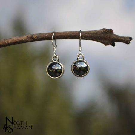 Earrings "Fairy Stone" - Hematite