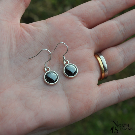 Boucles d'oreilles "Fairy Stone" - Hématite