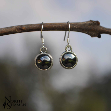 Boucles d'oreilles "Fairy Stone" - Hématite